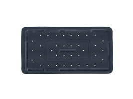 Wenko Wanneneinlage Florida Grau 70x36cm Badewannenmatte Rutschfest Schiefer