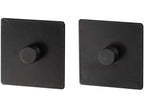 WENKO Turbo-Loc Adapter Schwarz Befestigen Wandbefestigung Kleben