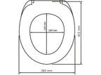 WENKO WC Sitz Bois Duroplast Absenkautomatik Toilettensitz Klobrille