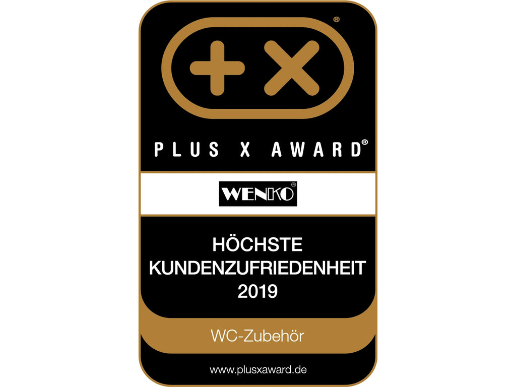 WENKO WC Sitz Bois Duroplast Absenkautomatik Toilettensitz Klobrille