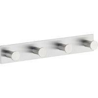 WENKO Haken Leiste Kleider Edelstahl Wand Halter Handtuch CELANO selbstklebend