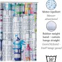 Wenko Duschvorhang Sunny City Polyester 180 cm x 200 cm waschbar