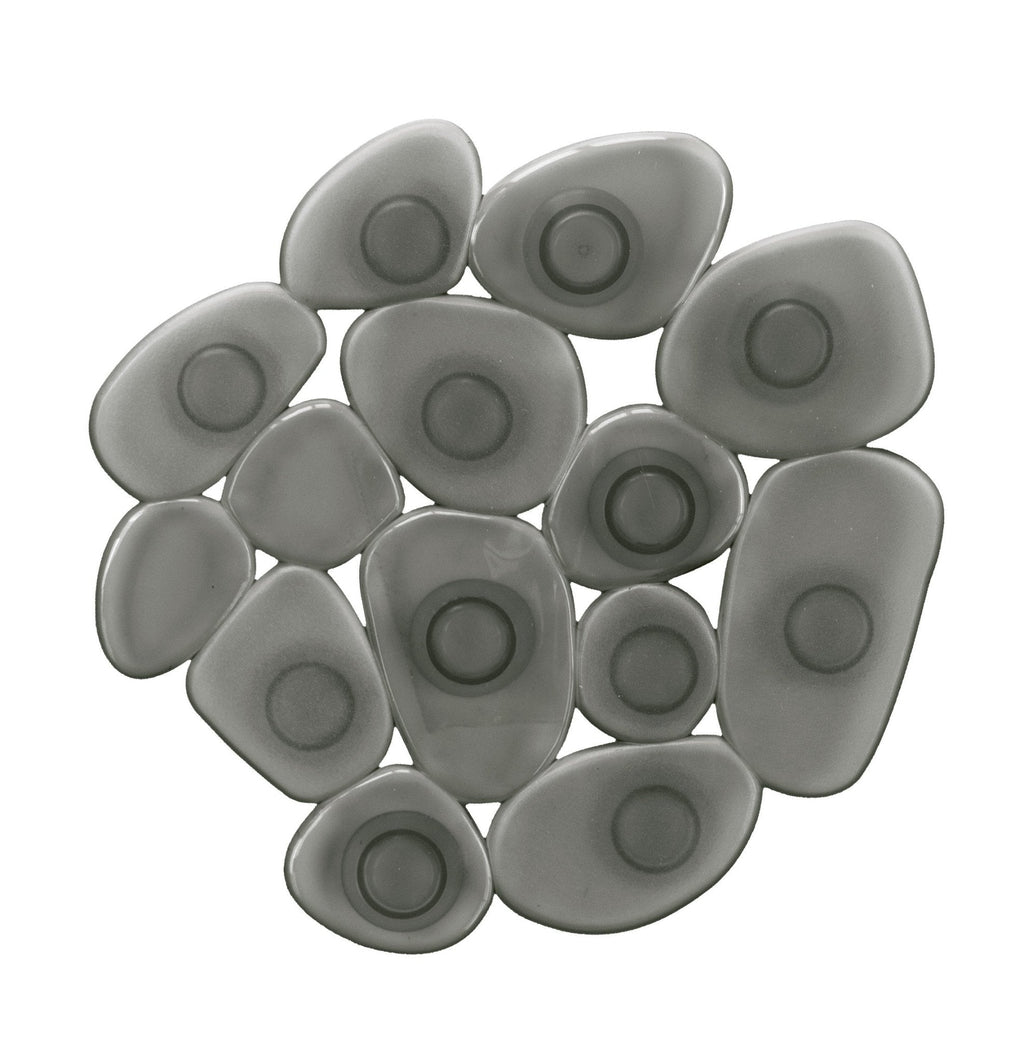 Deko-Minis SASSOLINO Rauchgrau Set 6-teilig