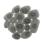Deko-Minis SASSOLINO Rauchgrau Set 6-teilig