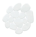 Deko-Minis SASSOLINO Weiß Set 6-teilig
