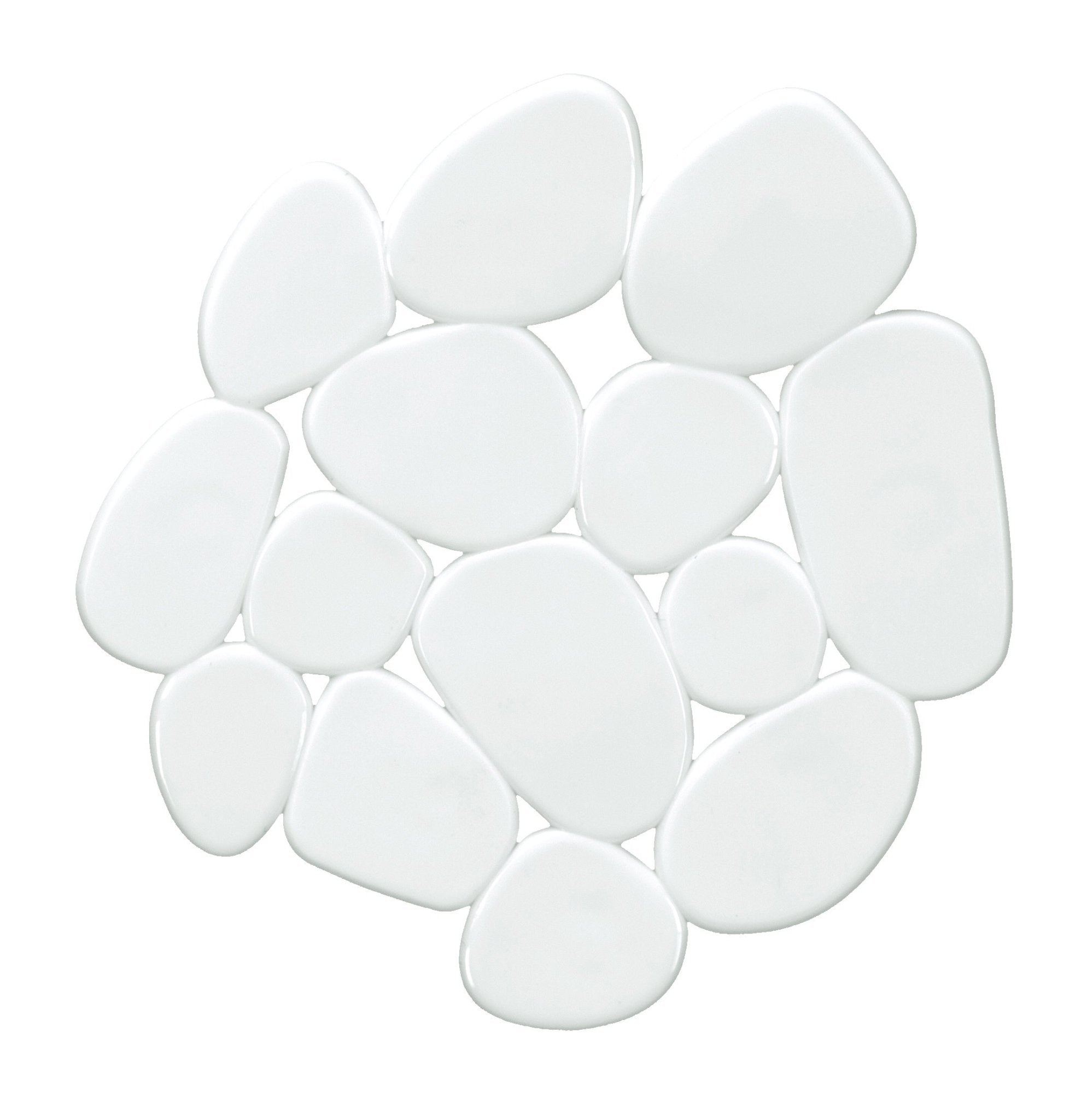 Deko-Minis SASSOLINO Weiß Set 6-teilig