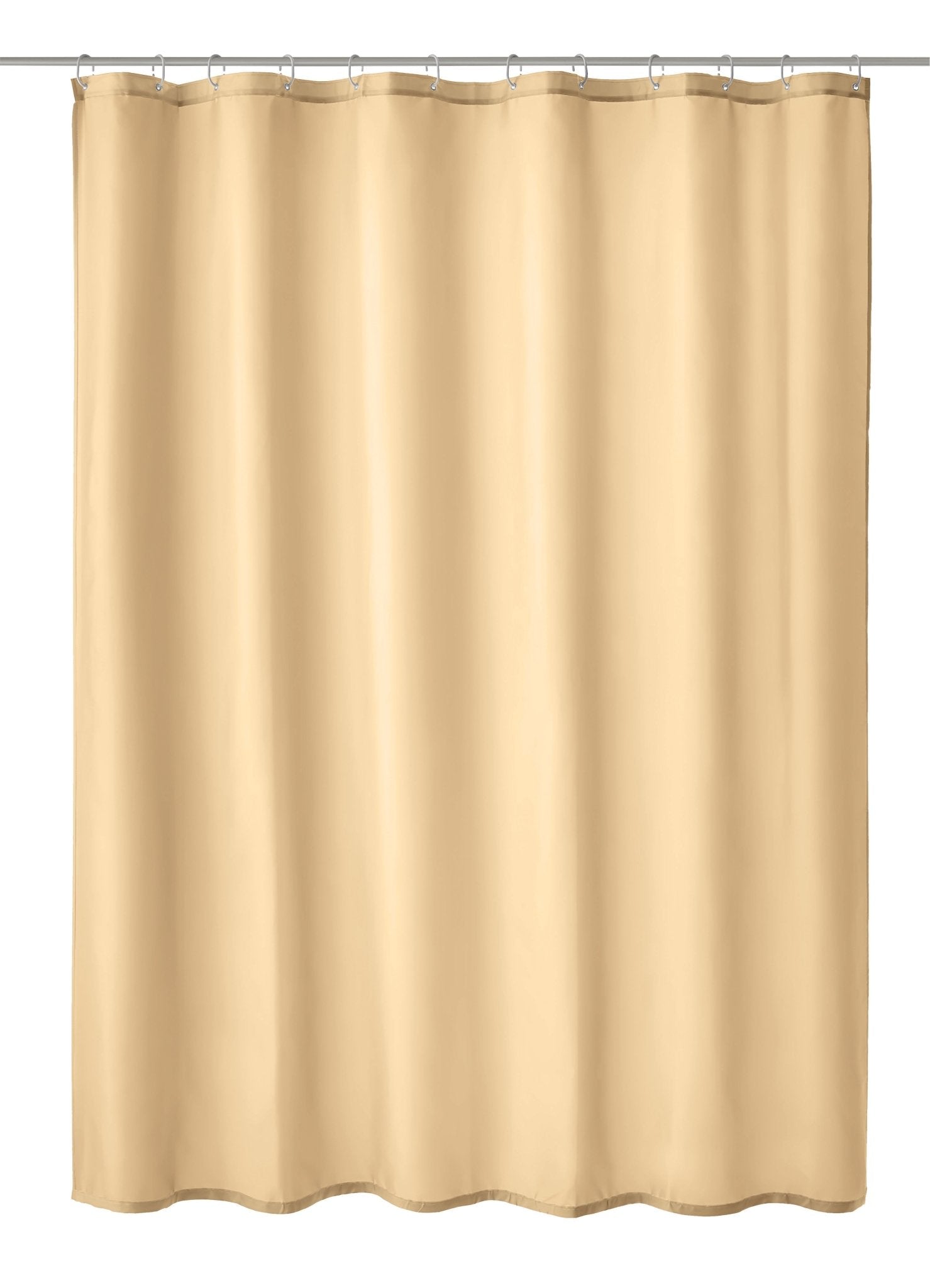Duschvorhang Textil KITO Natur 180 x 200 cm