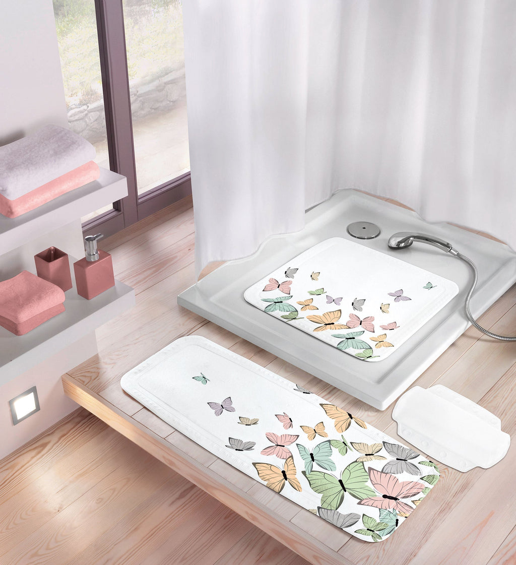 Wanneneinlage BUTTERFLIES Multicolor 36 x 92 cm