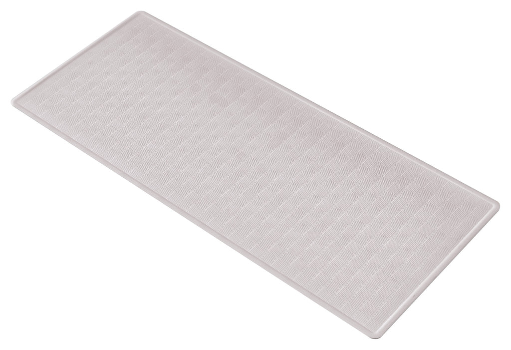 Wanneneinlage RUBY Silbergrau 35 x 75 cm