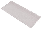Wanneneinlage RUBY Silbergrau 35 x 75 cm