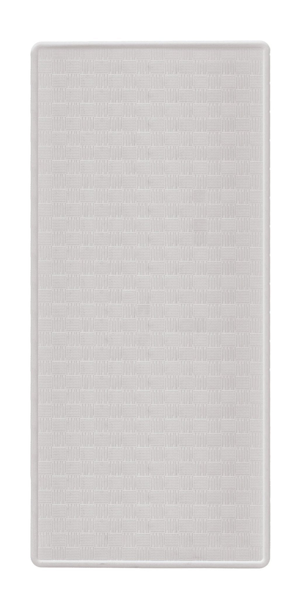 Wanneneinlage RUBY Silbergrau 35 x 75 cm