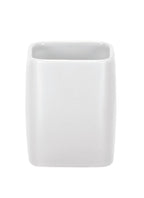Kleine Wolke Zahnputzbecher CUBIC Steinzeug Anthrazit Becher Bad Gäste-WC 300ml