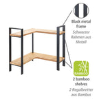 Küchen-Eckregal Mod. Lou, für mehr Stauraum auf der Arbeitsfläche