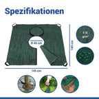 Multi-Plane Mod. Profi, Gartenplane zum Auffangen von Schnittgut