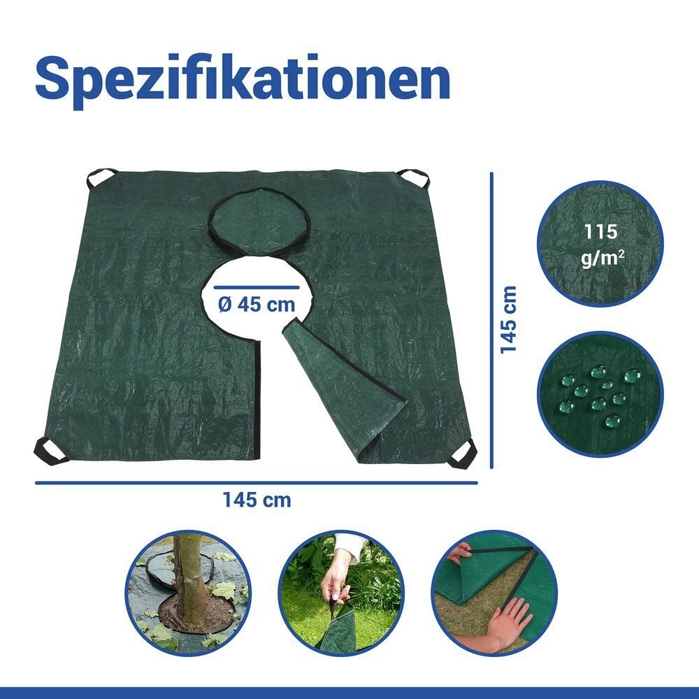 Multi-Plane Mod. Profi, Gartenplane zum Auffangen von Schnittgut