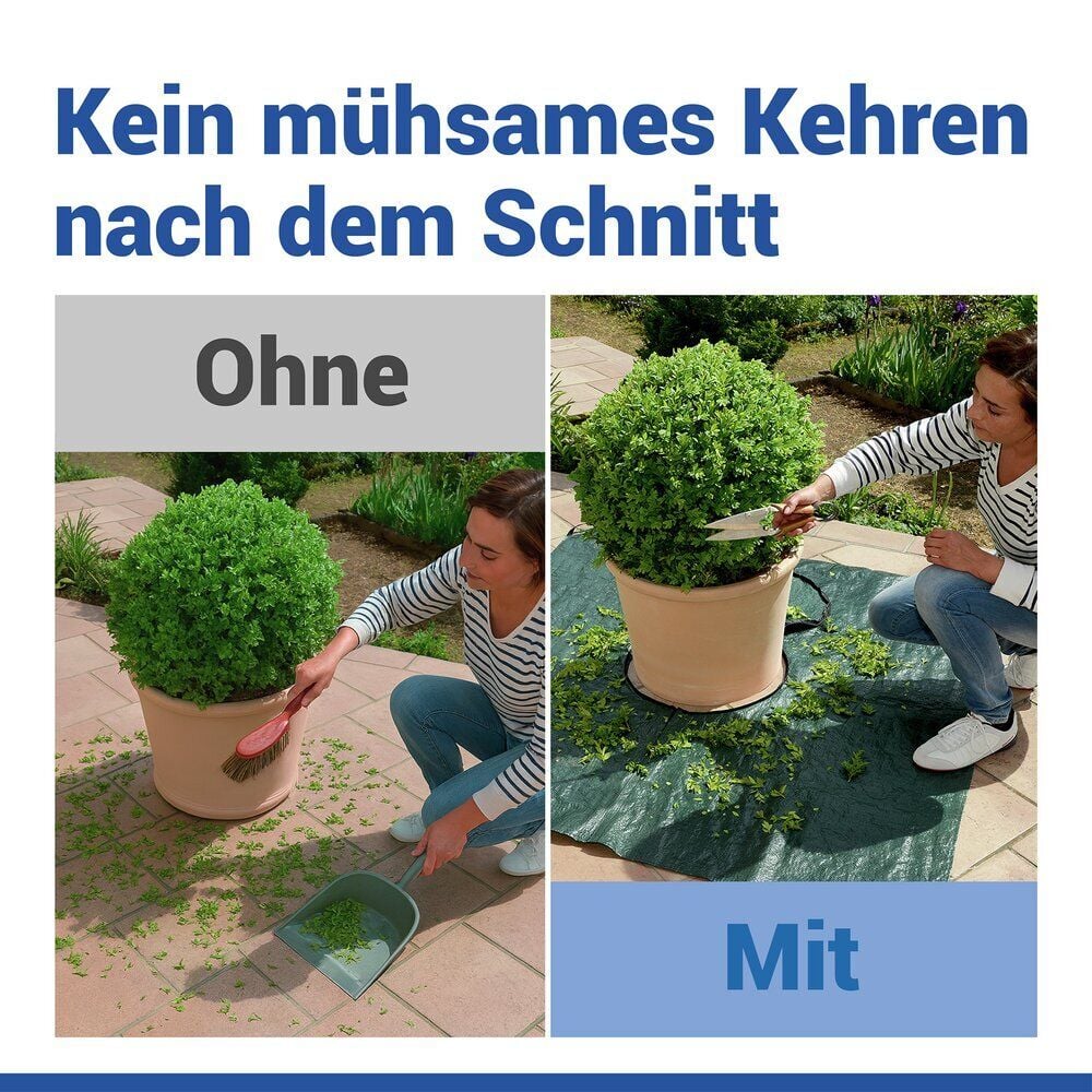 Multi-Plane Mod. Profi, Gartenplane zum Auffangen von Schnittgut