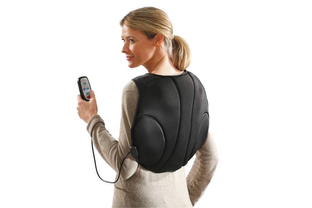 Rücken- und Nackenmasseur, mobiles Rücken- & Nackenmassagegerät