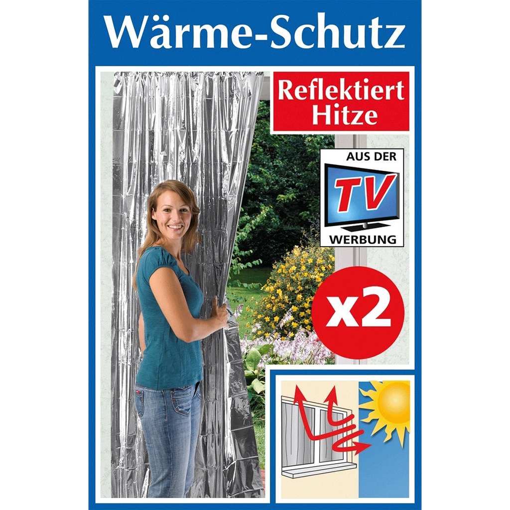 Maximex Isolier-Schutz 2er Set, ultradünner Schutz gegen Hitze und Kälte