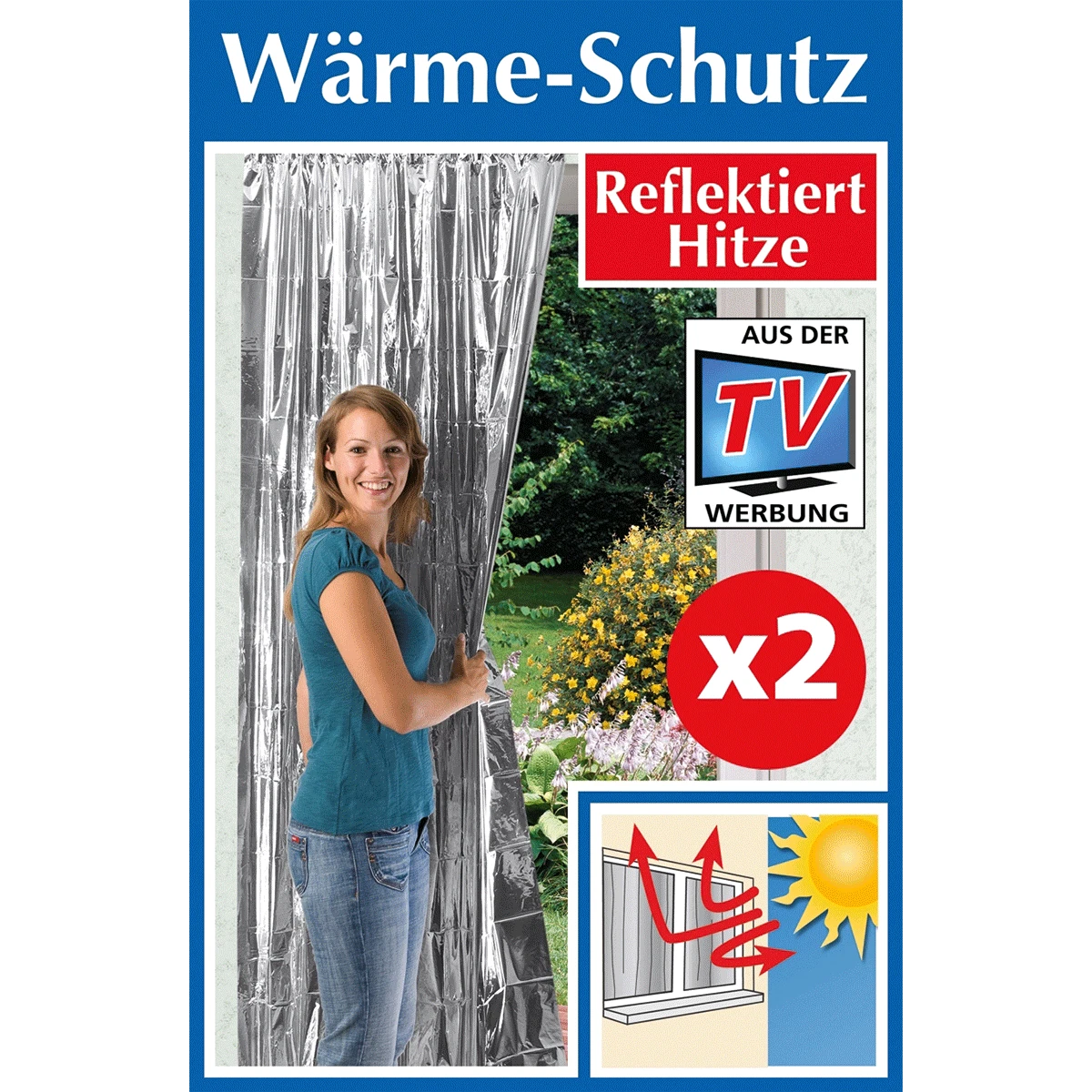 Maximex Isolier-Schutz 2er Set, ultradünner Schutz gegen Hitze und Kälte