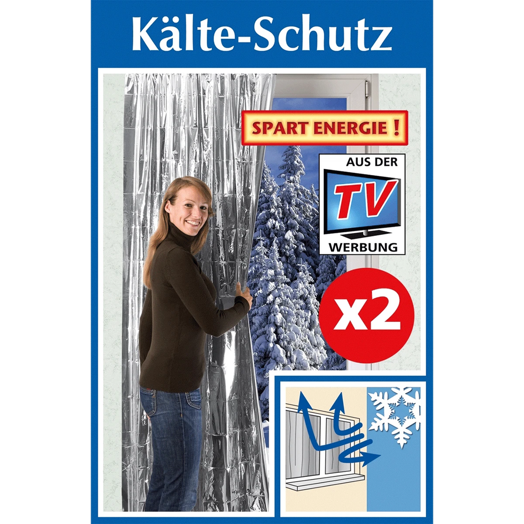 Maximex Isolier-Schutz 2er Set, ultradünner Schutz gegen Hitze und Kälte