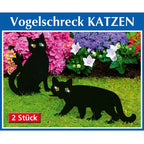 WENKO Vogelschreck Katzen, 2er Set