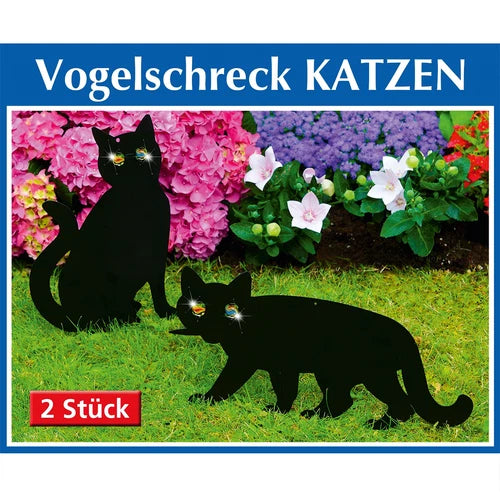 WENKO Vogelschreck Katzen, 2er Set