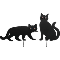 WENKO Vogelschreck Katzen, 2er Set