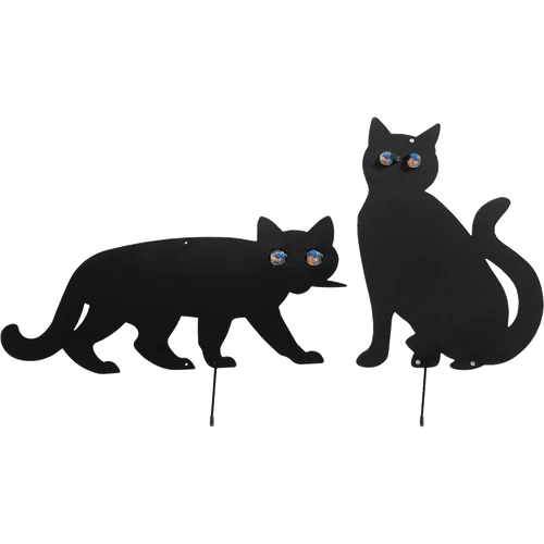 WENKO Vogelschreck Katzen, 2er Set