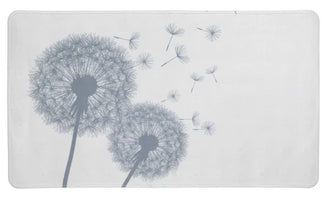 WENKO Badewannen Einlage Astera 70x40 cm Dusch Matte Pusteblume Anti Rutsch