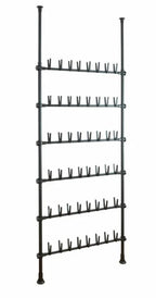 Teleskop-schuhständer Herkules H. 165-300 Cm schwarz WENKO