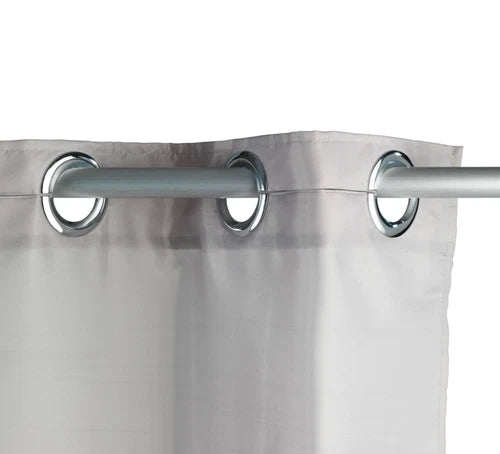 WENKO Dusche Vorhang 200 x 180 cm Badewannen Comfort Wannen inkl. Ringe Hängen