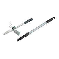 Wenko Accessoire jardinage multifonctionnel avec manche télescopique - Noir et