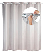 WENKO Dusche Vorhang 200 x 180 cm Badewannen Comfort Wannen inkl. Ringe Hängen