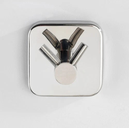 WENKO Wandhaken Garderoben Garderobe Handtuch Halter Bad Duo MEZZANO