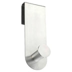 WENKO CELANO Duschhaken Spiegelhaken mit 1 Haken Edelstahl Rostfrei 4 x 12 cm
