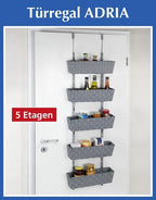 Türregal Adria, 5 Etagen