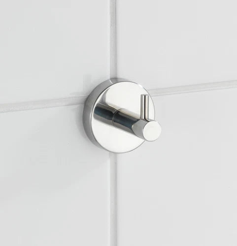 WENKO Wand Haken Kleider Garderoben Hut Wandgarderobe Bad WC Edelstahl Uno BOSIO