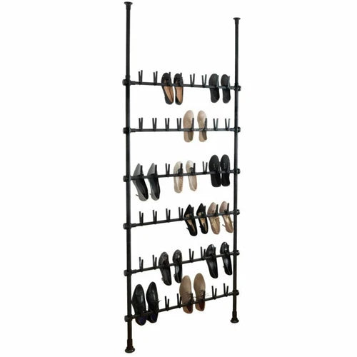 Teleskop-schuhständer Herkules H. 165-300 Cm schwarz WENKO