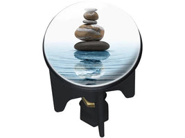 WENKO 20867100 Waschbeckenstöpsel Pluggy Meditation - Abfluss-stopfen