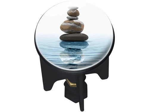 WENKO 20867100 Waschbeckenstöpsel Pluggy Meditation - Abfluss-stopfen