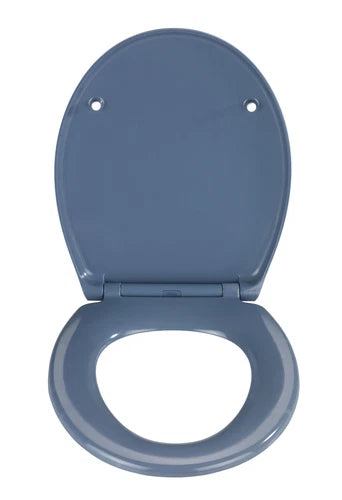 WENKO Premium WC SITZ SAMOS Slate Absenkautomatik Klo Brillen Toiletten Deckel