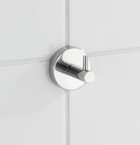 WENKO Wand Haken Kleider Garderoben Hut Wandgarderobe Bad WC Edelstahl Uno BOSIO