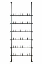 Teleskop-schuhständer Herkules H. 165-300 Cm schwarz WENKO