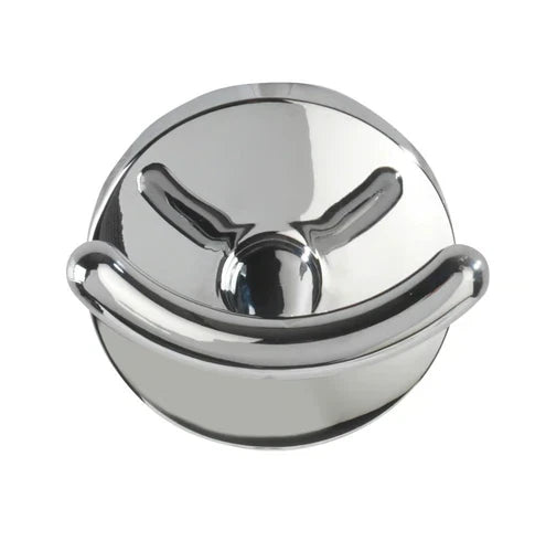 Wandhaken Duo Mod. Cuba aus rostfreiem Zinkdruckguss