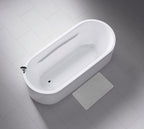 Schnelltrocknende Badematte Grau, aus 100 % Polyester