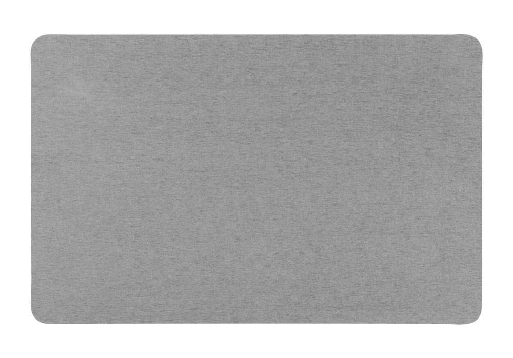 Schnelltrocknende Badematte Grau, aus 100 % Polyester