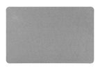 Schnelltrocknende Badematte Grau, aus 100 % Polyester
