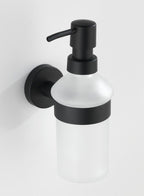 Seifenspender Mod. Bosio Edelstahl Black matt, Fassungsvermögen ca. 200 ml