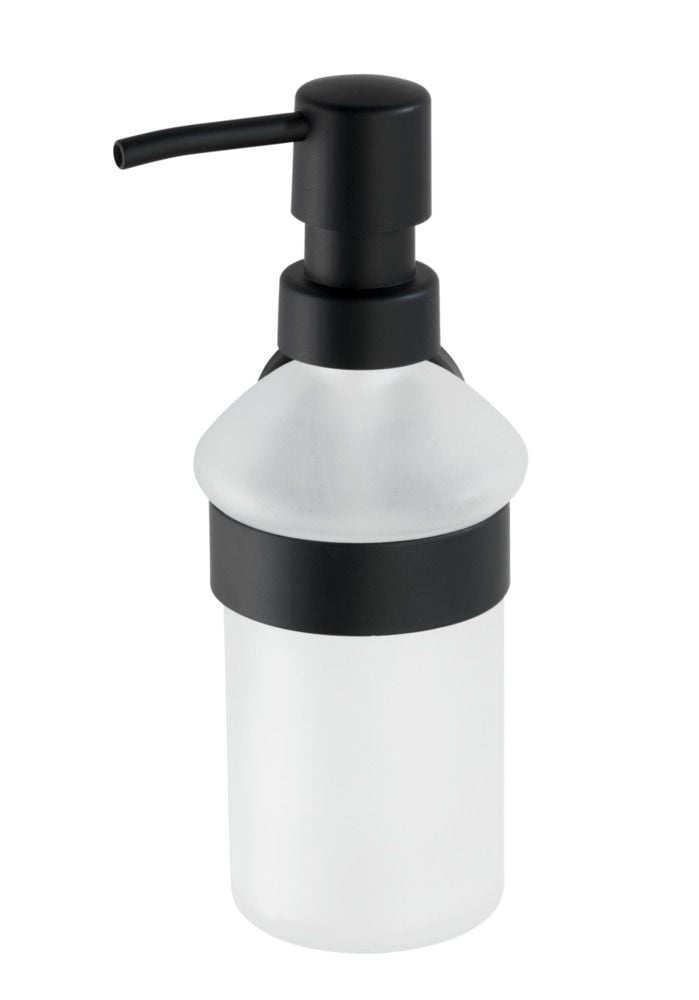 Seifenspender Mod. Bosio Edelstahl Black matt, Fassungsvermögen ca. 200 ml