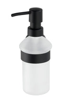 Seifenspender Mod. Bosio Edelstahl Black matt, Fassungsvermögen ca. 200 ml